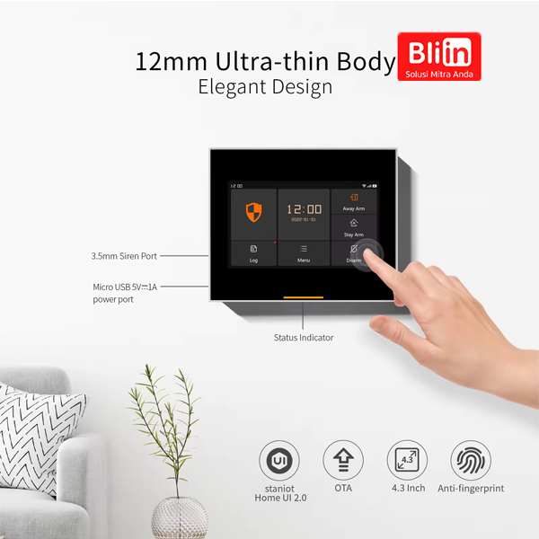 Smart WiFi 4G GSM Home Alarm System Kit - Image 4