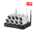 Smart 2.0MP WiFi Waterproof 8CH IP Camera Kit