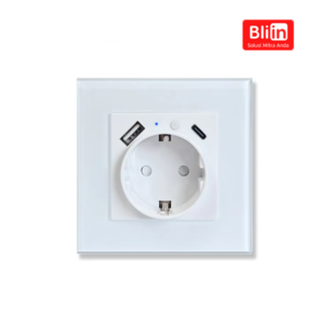 Smart EU Version WiFi Smart Wall Socket with Metering function
