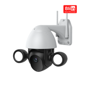 Smart Waterproof Mini PTZ Floodlight Camera