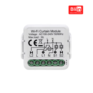 Smart Wi-Fi 1CH Curtain Module Without RF