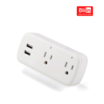 Smart WiFi US Dual Outlet Plug Smart Socket with USB Port