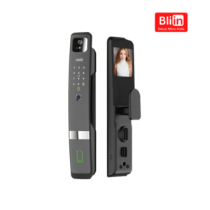 WiFi Automatic 3D Face Fingerprint door lock with Cats Eye