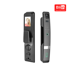 WiFi Automatic Fingerprint door lock with Cats Eye Camera