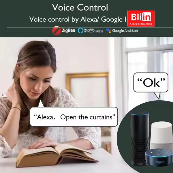 ZigBee Battery Powered Curtain Motor