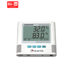 Digital Red Lcd Display Hygrometer Thermometer