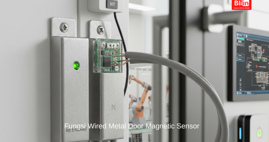 Wired Metal Door Magnetic Sensor