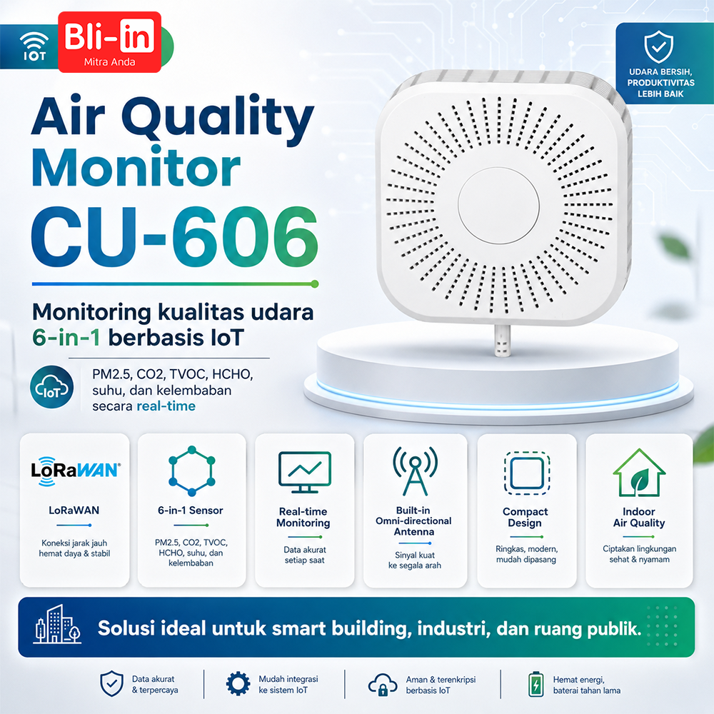 6-in-1 Air Quality Monitor