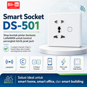 LoRaWAN Smart Wall Socket