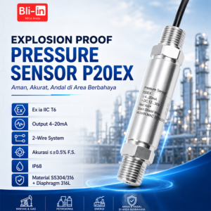 Transmitter Tekanan Intrinsically Safe P20EX