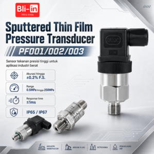 Sputtered Thin Film Pressure Transducer