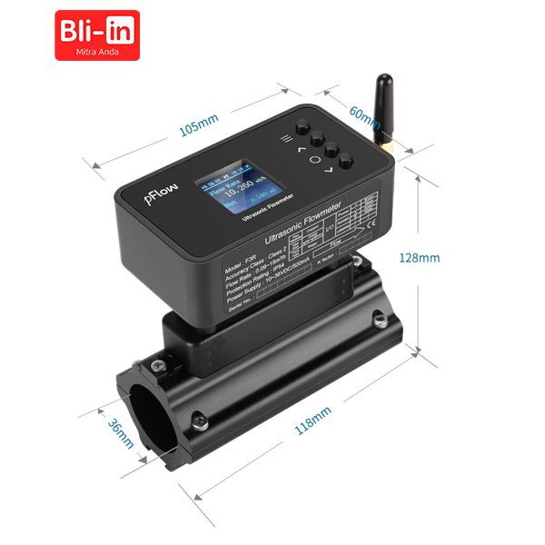 Ultrasonic Flowmeter F3R