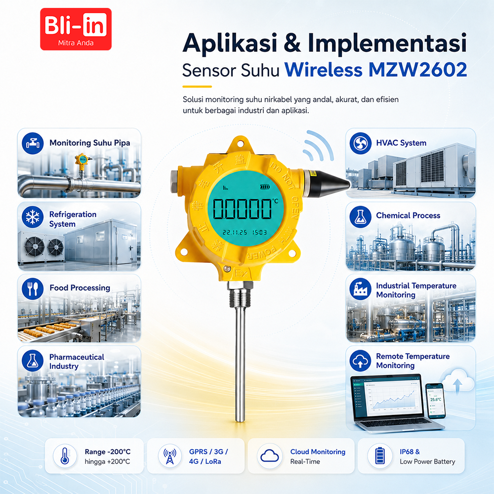 Sensor Suhu Wireless MZW2602 - Image 5
