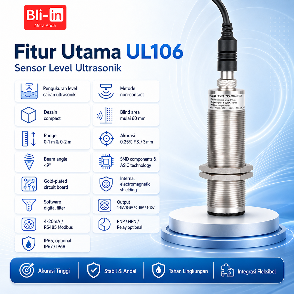 Sensor Level Ultrasonik UL106 - Image 6