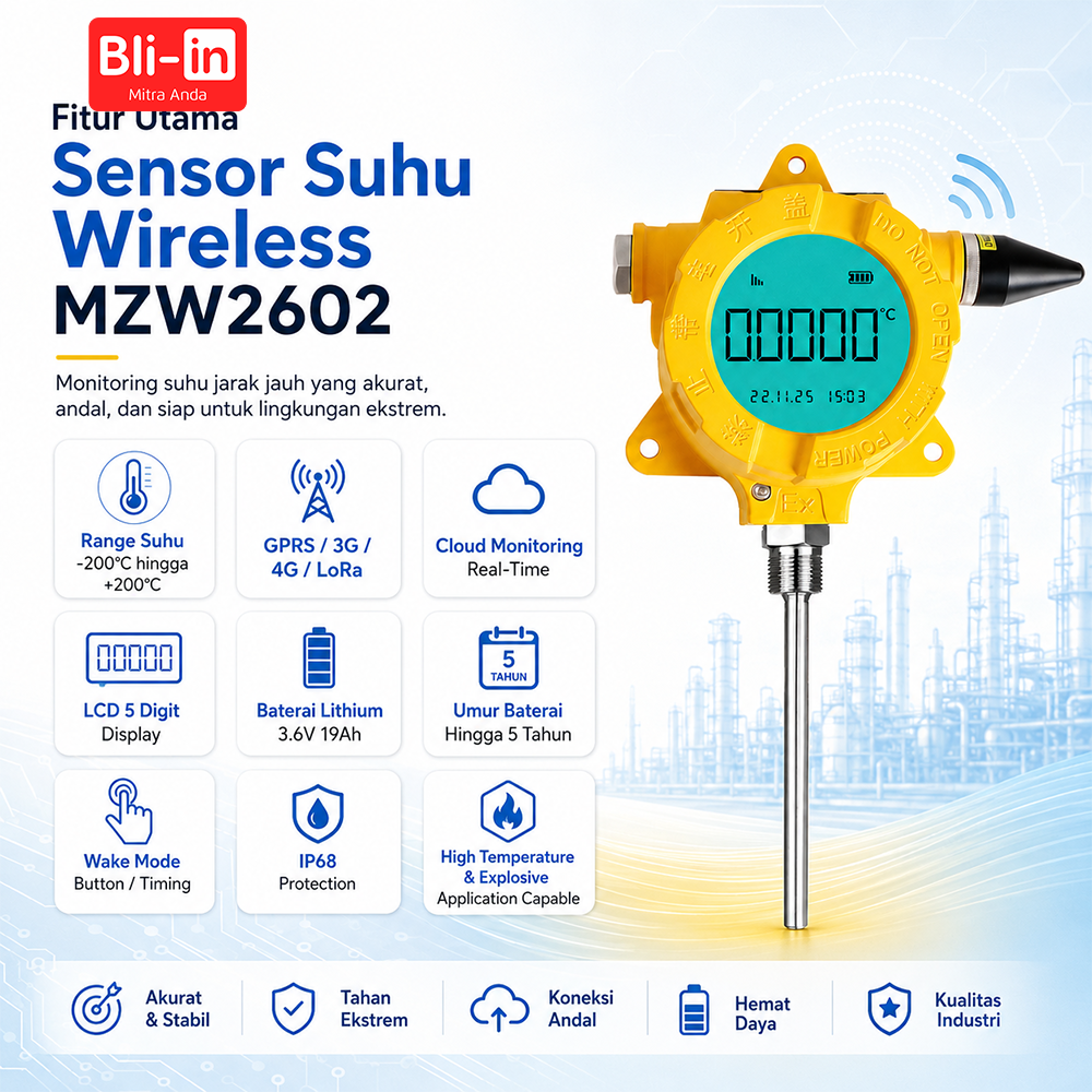 Sensor Suhu Wireless MZW2602 - Image 4