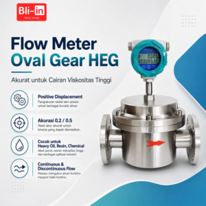 Flow Meter Oval Gear HEG