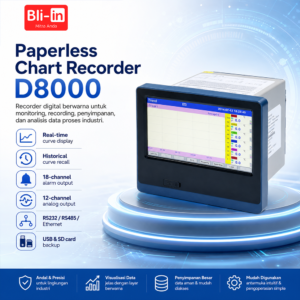 Paperless Chart Recorder D8000