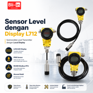 Sensor Level dengan Display L712