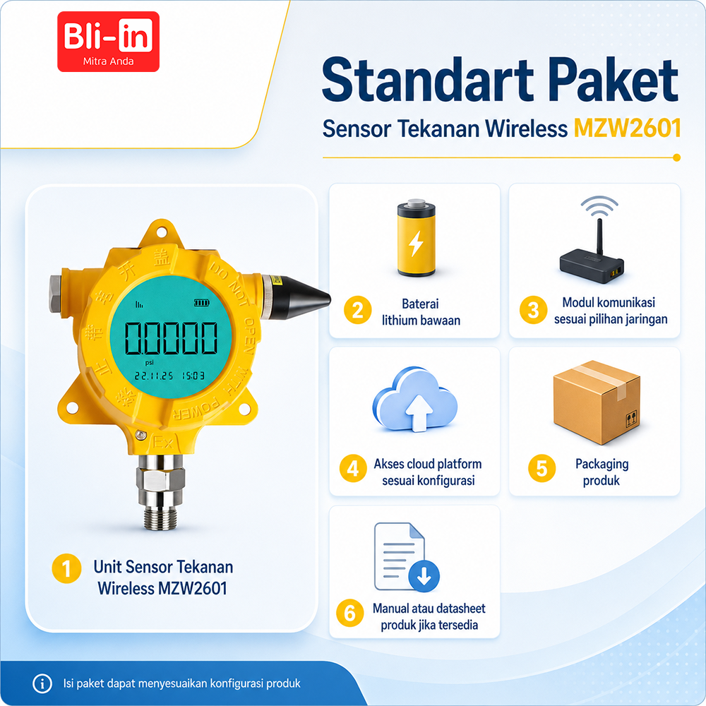 Sensor Tekanan Wireless MZW2601 - Image 6