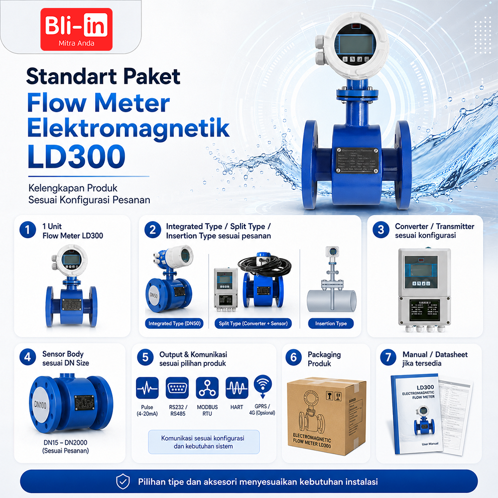 Flow Meter Elektromagnetik LD300 - Image 9