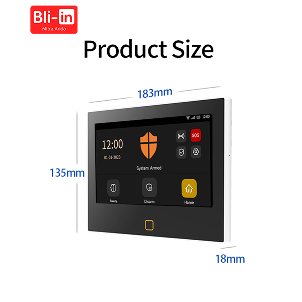 Smart WiFi 4G GSM Home Alarm System Kit